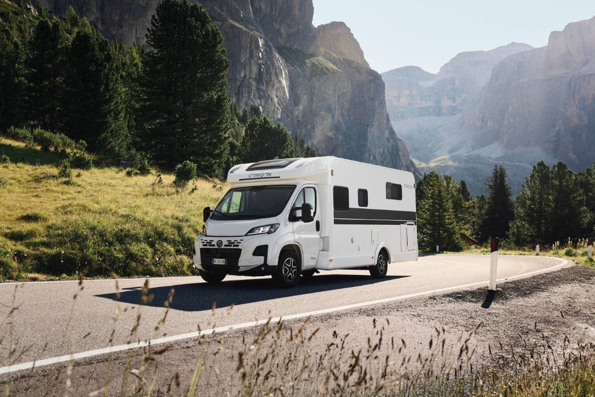 Corigon-Wohnmobil in den Dolomiten
